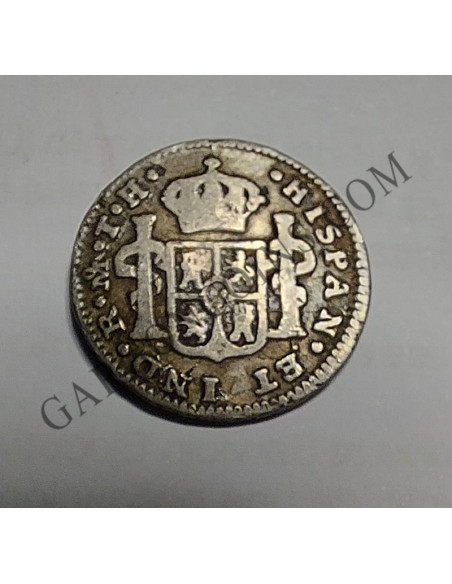 Fernando VII 1/2 Real Mexico 1809 TH Bonita