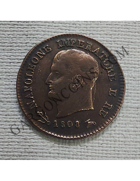 Italia 1  Centésimo de Napoleón I ceca de Venecia del 1808