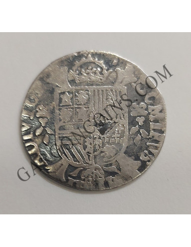 Felipe III 1/5 de Ducatón del 1616 y ceca de Nimega