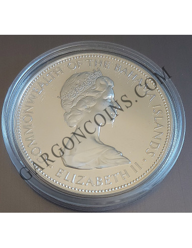 Bahamas Commonwhealth 5 Dolares 1971 KM 24