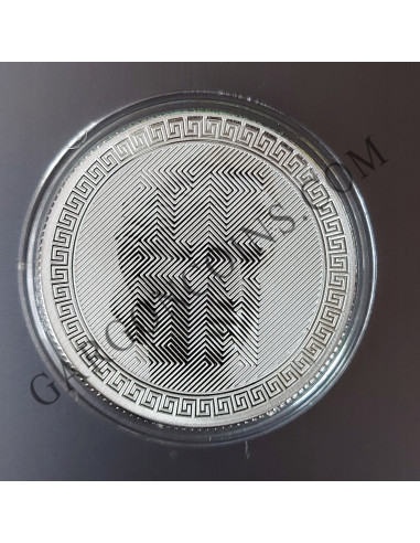 Tokelau 5 Dolares 2020 ICON 1 onza troy plata pura