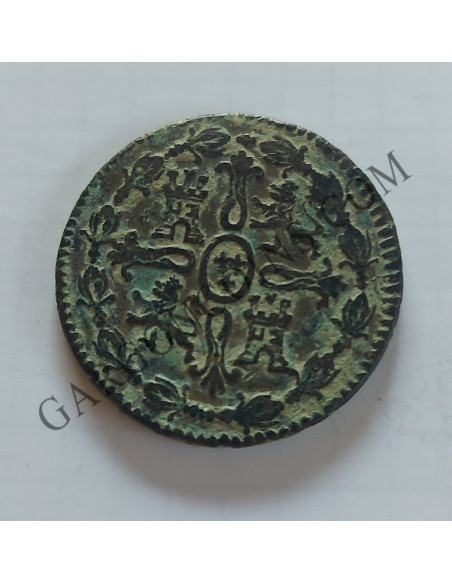 Fernando VII   8 maravedies 1817 Jubi MBC