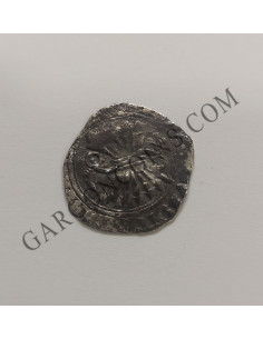 Reyes Católicos 1/2 Real  ceca de Sevilla  (S *7p) Segunda emision Plata