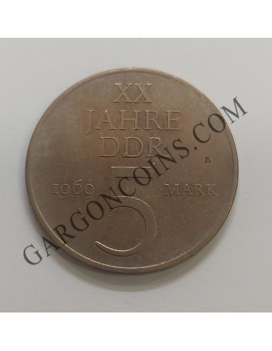 República Democratica Alemana DDR 1 Marco 1977 ceca A  RDA