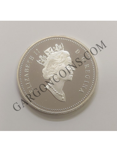 Canada 1 Dolar 1991 Frontenac proof