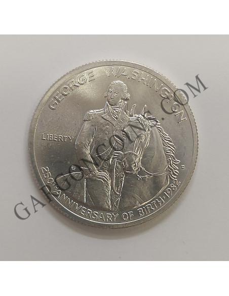 USA 1/2 Dolar 1982 250 aniversario nacimiento George Whashington S/C