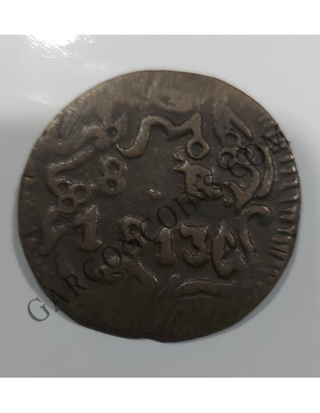 Fernando VII  8 Reales de la Revolución de Morelos en cobre y conservación EBC