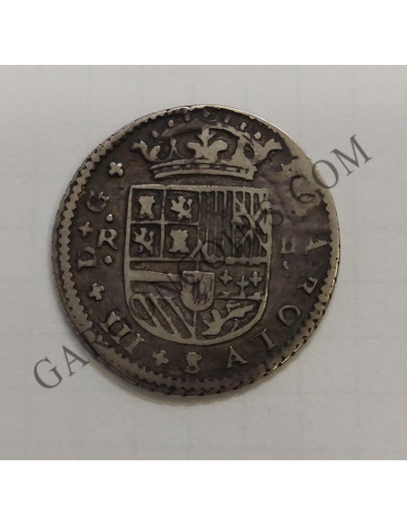 Carlos III El pretendiente 2 Reales 1711