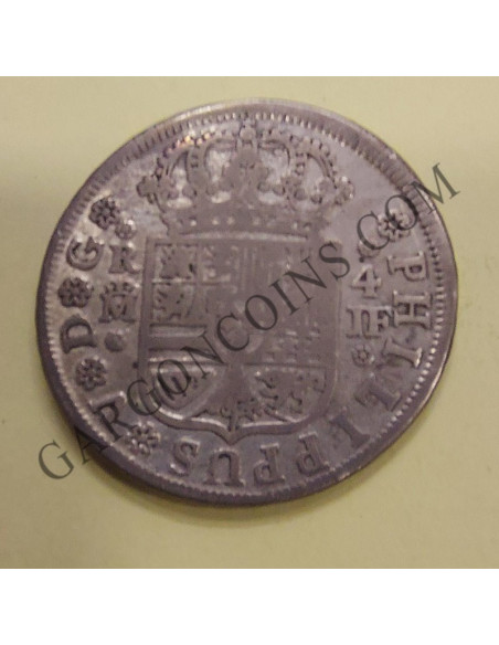 Felipe V 4 Reales de Madrid JF del 1740