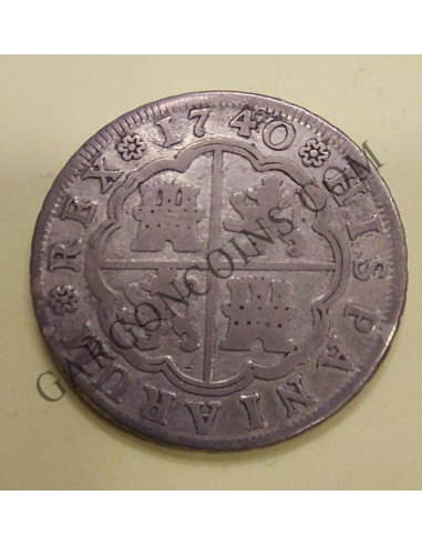 Felipe V 4 Reales de Madrid JF del 1740