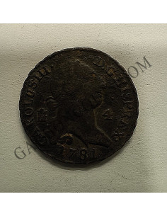 Carlos III  4 Maravedís Segovia del 1781