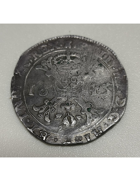 Felipe IV  1 Patagon del 1645 ceca de Tornai (Belgica) EBC
