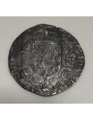Felipe IV  1 Patagon del 1645 ceca de Tornai (Belgica) EBC