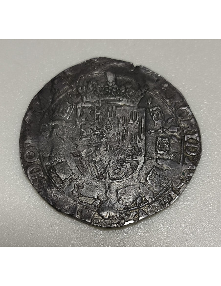 Felipe IV  1 Patagon del 1645 ceca de Tornai (Belgica) EBC