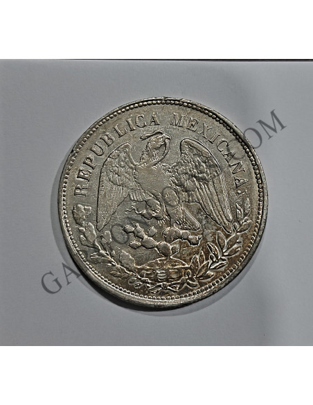 Mexico 1 Peso de 1902 Mº A M sin circular KM 409