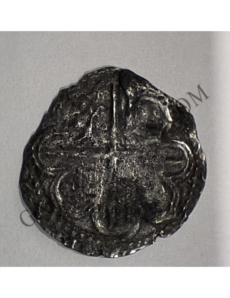 Felipe II Real de a 1 ceca de Sevilla (S) y ensayador ¤ sin fecha