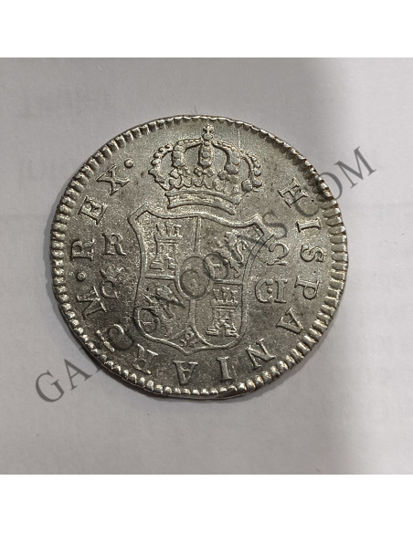 Fernando VII  2 Reales 1812  Cadiz C I OPreciosa