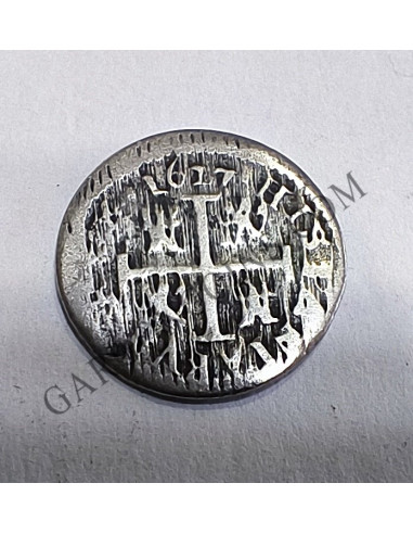 Felipe IV 1/2 Real 1627  P ceca Segovia Anagrama Philippus
