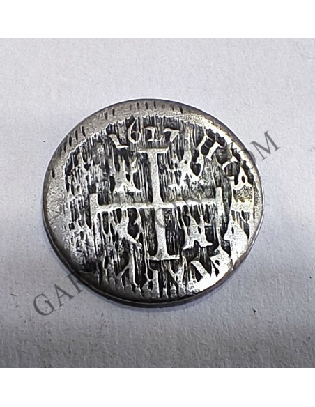 Felipe IV 1/2 Real 1627  P ceca Segovia Anagrama Philippus