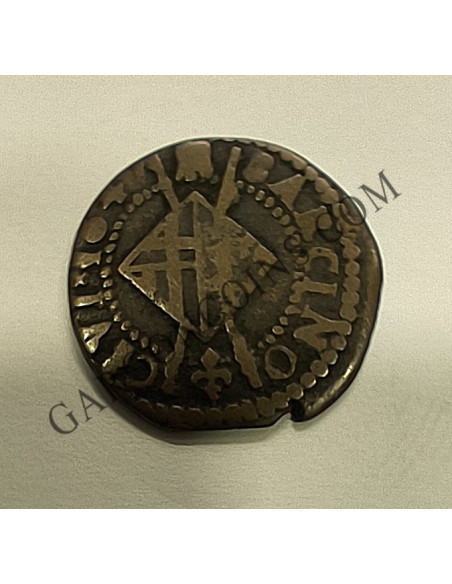  Luis XIV  Rey de Francia y Cataluña Seiseno de Barcelona del 1647