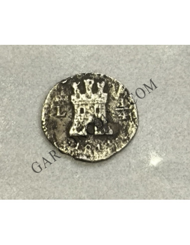 Fernando VII ¼ de Real ceca de Lima 1811