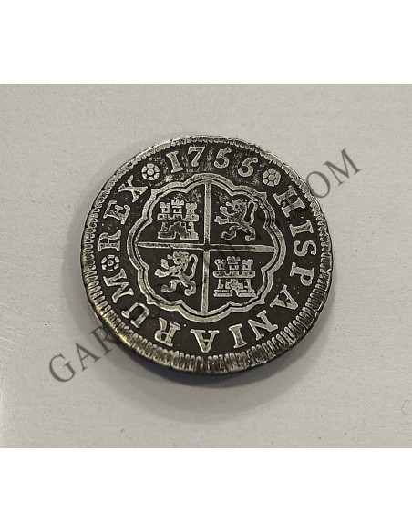 Fernando VI  1 Real 1755  Madrid J B en MBC+