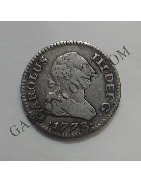 Carlos III  1/2 Real 1773 Sevilla CF MBC+