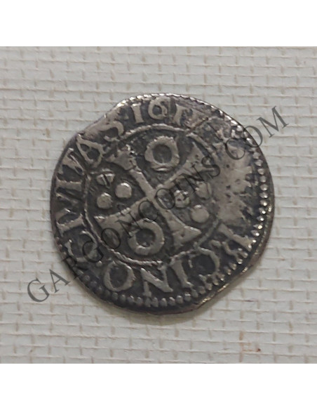 Felipe III  1/2 Croat de Barcelona del 1611. MBC