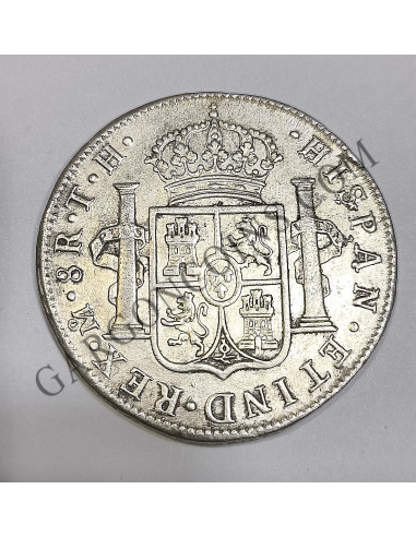 Carlos IV 8 Reales Mexico 1804  T H en EBC