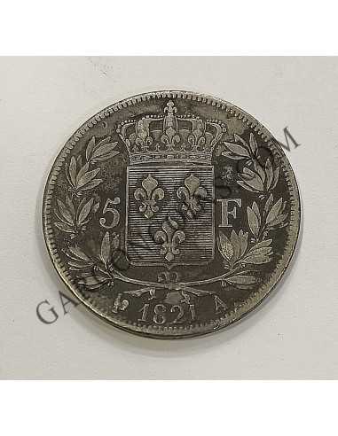 Francia  Rarísimos 5 Francos de Luis XVIII 1814 de Bayone Busto Habillé EBC France piece de 5 francs