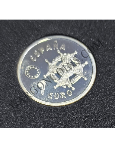 Serie EURO España 1998 en Plata Homenaje al Ejercito 1, 5 y 25 EURO