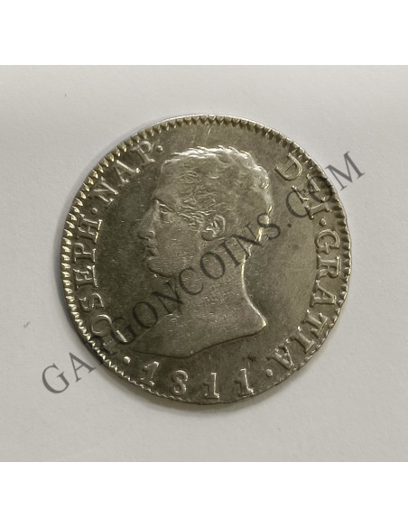 Jose Napoleón  4 reales  Madrid del 1811 en EBC+