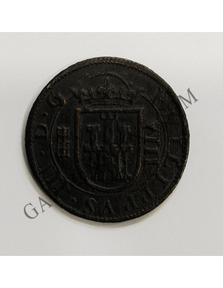 Felipe III 8 maravedis 1606 Segovia MBC