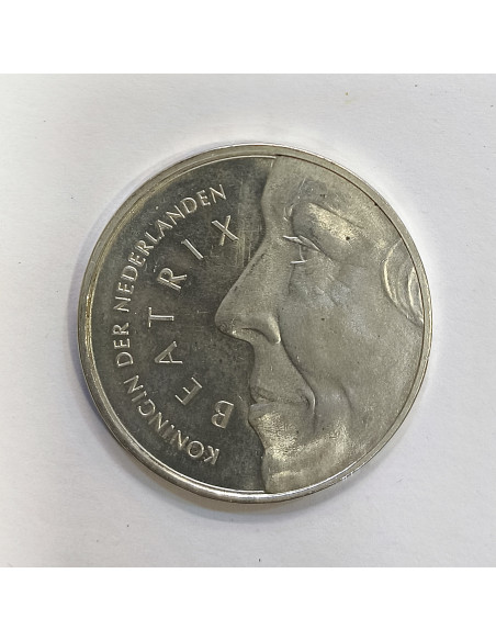 Holanda 50 Goulden 1991 25 años de la Boda de Beatrix con Claus KM 205
