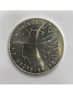 Holanda 50 Goulden 1987 50 años de la boda de Juliana y Bernhard