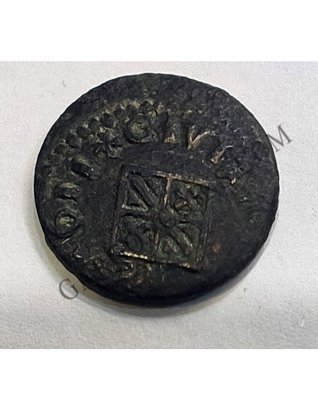 Felipe III Ardite ceca de Vic del año 1611 Busto único Felipe III Ardite ceca de Vic del año 1611 Busto único