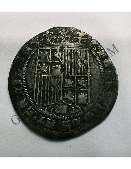 Reyes Catolicos 1469-1504 Real de la ceca de Burgos MBC
