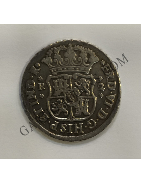 Fernando VI 1/2 real 1759 Mexico-M en MBC+