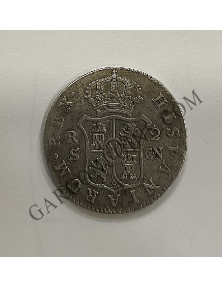 Carlos IV  2 Reales 1801 Sevilla CN 