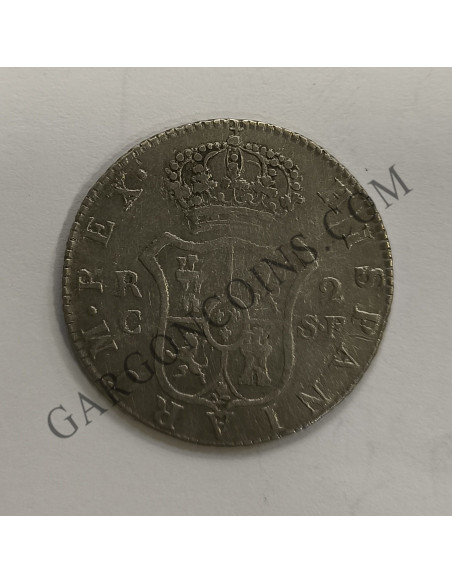 RARA Fernando VII 2 Reales 1811 ceca Cataluña SF EBC