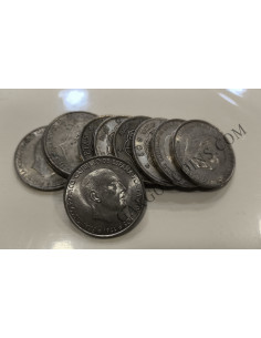 100 pesetas Franco 1966 para inversión Plata  de 800 milésimas y 19 gr