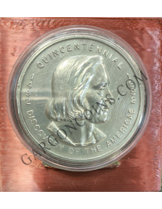 V centenario descubrimiento de America  2 onzas de plata pura