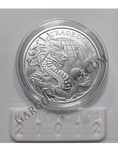 Santa Helena Trade Dollar 1 onza Plata pura