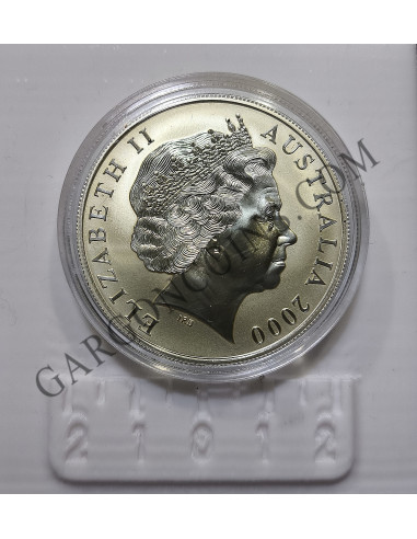 Australia  1 Dolar año 2000 Canguro onza  troy Proof
