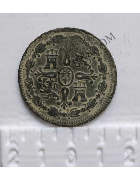 Carlos IV 8 maravedis de 1802 ceca Segovia EBC+