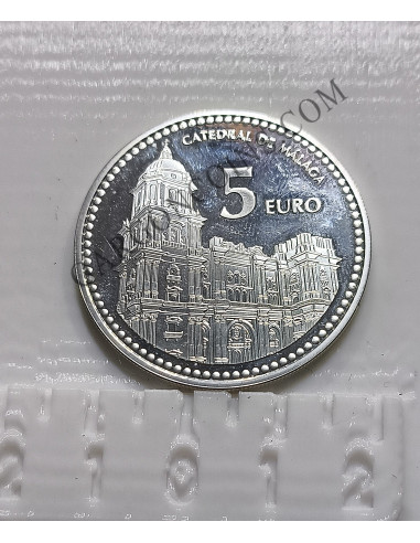De la serie Capitales de Provincia, MALAGA , 5 € del año 2012