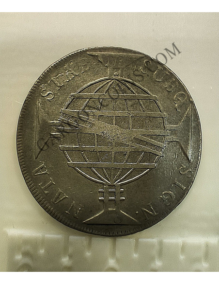 Brasil  Ioannes VI  Rey  de Portugal y Brasil 960 Reis 1817 