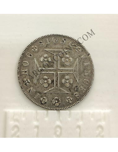 Portugal Maria II reina  de Portugal 400 Reis 1835 KM 403.2