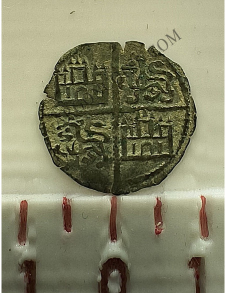 Alfonso X  1252 a 1284 Dinero Blanco de 6 Líneas EBC