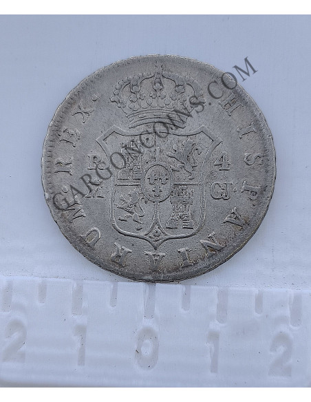 Fernando VII 4  Reales  1816 Madrid G J en MBC+